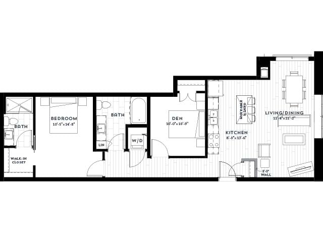 Floor Plan - 1+D