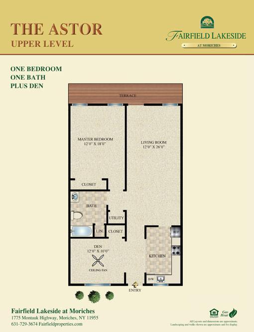 Floor Plan - The Astor Upper