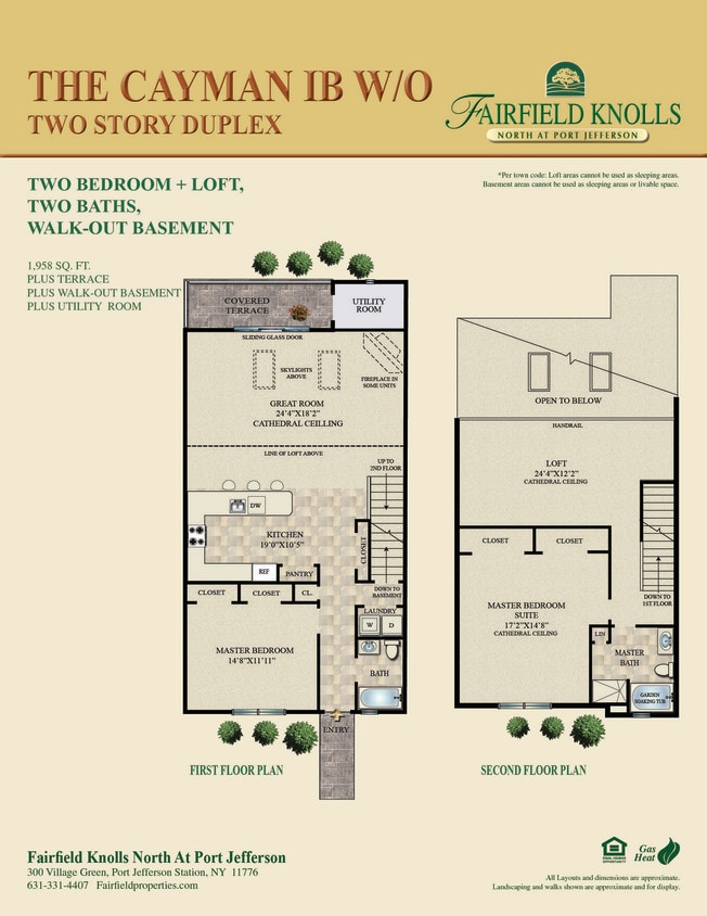 Floor Plan - The Cayman IB W/O