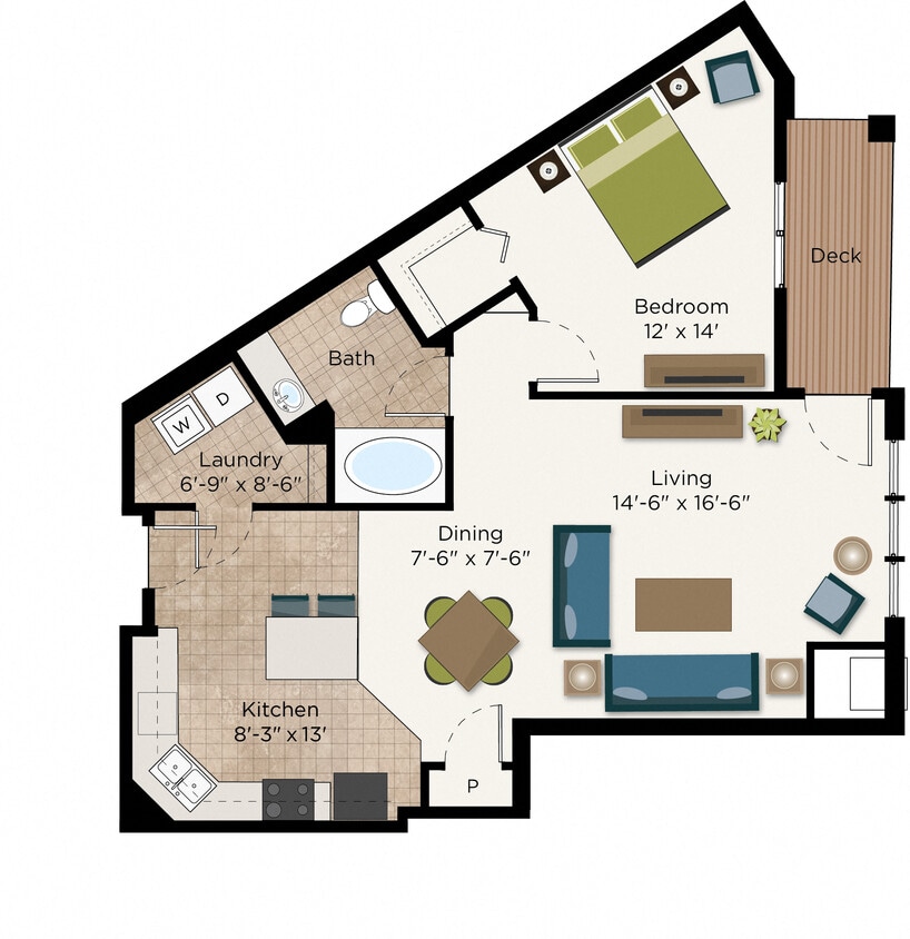 Floor Plan - The Edgecumbe