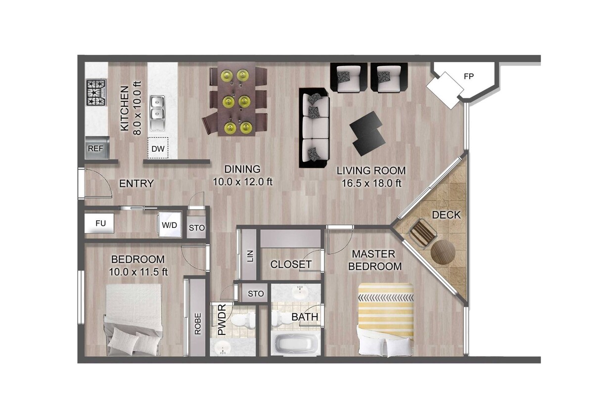 Floor Plan - 2x1.5 Updated
