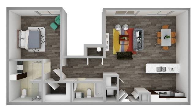 Maple 3D Floor Plan - Maple