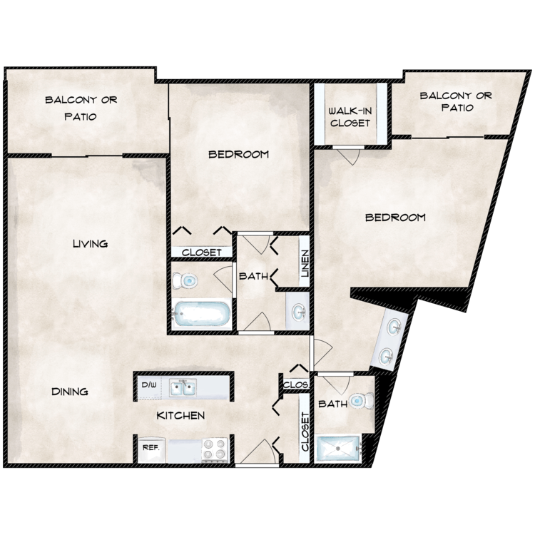 2Bed2Bath_1100_764390.png - 2 Bed 2 Bath A