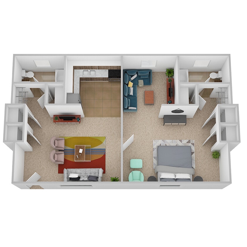 Floor Plan - 1 Deluxe