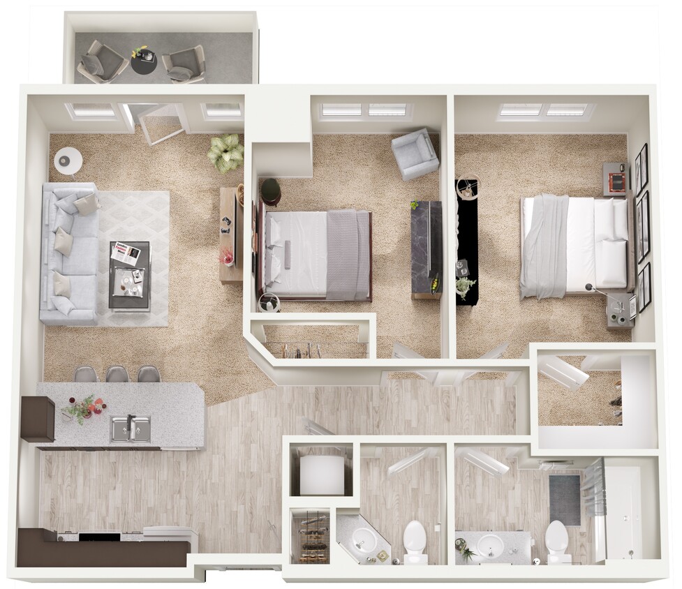 Floor Plan - 2x1.5 - C2