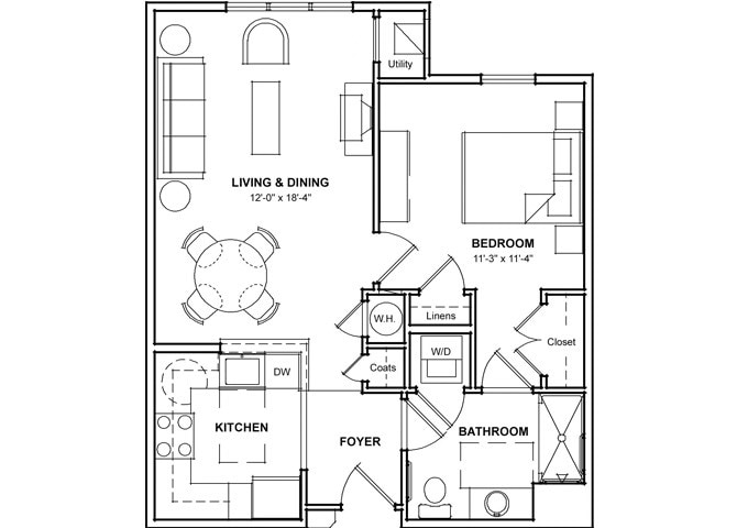 Floor Plan - 1A