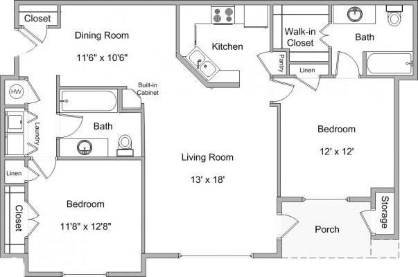 Floor Plan - Dogwood