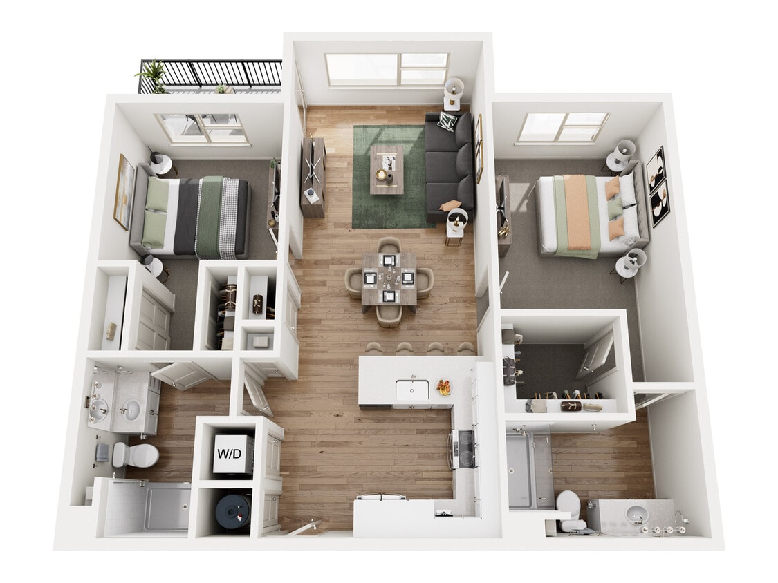 Aspendale Littleton_2BR_B2_Allegheny - Allegheny