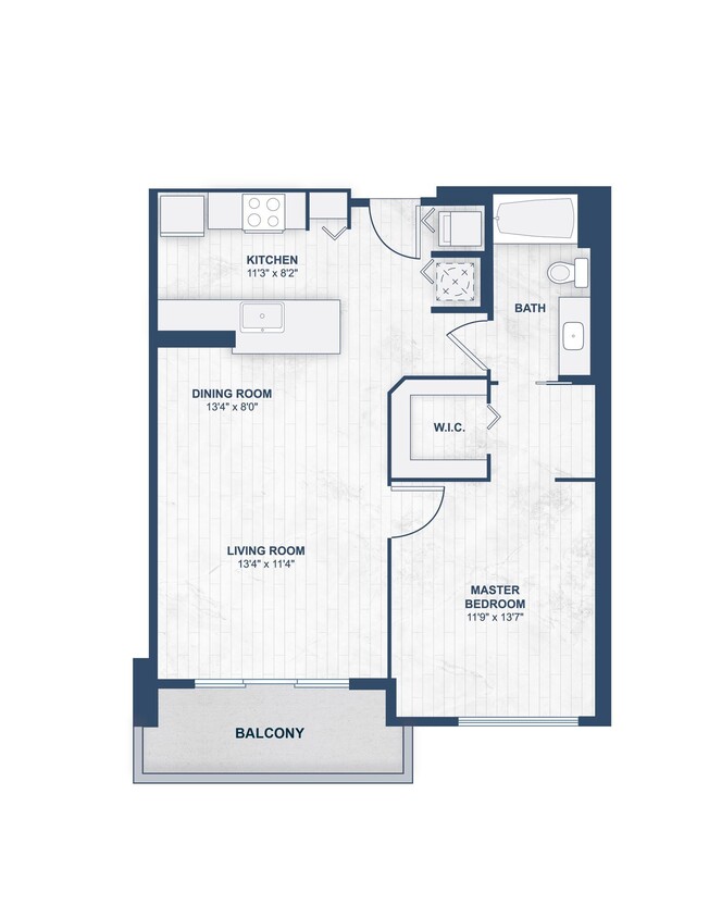 Floor Plan - 1/1 AZORES