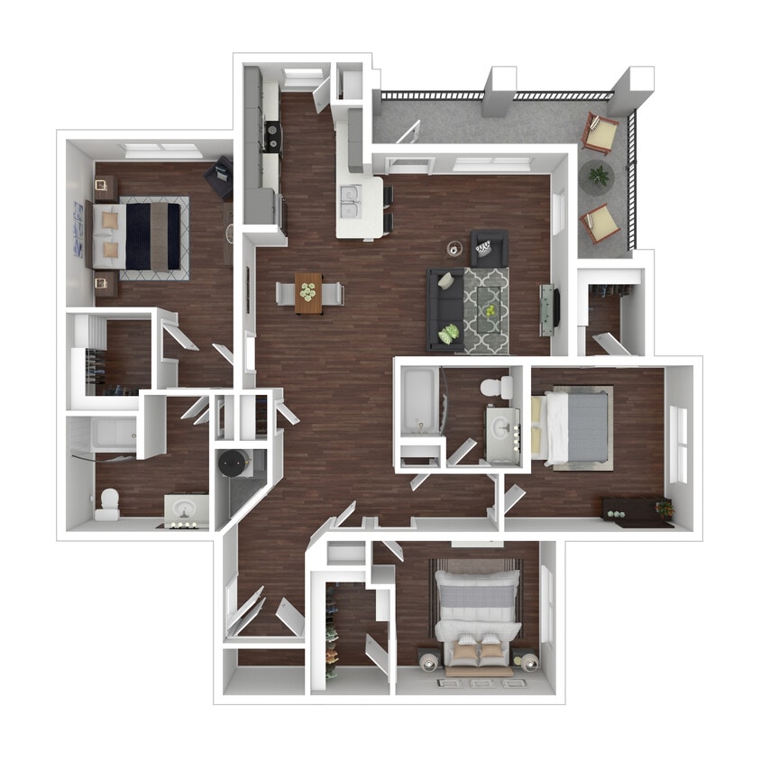 Floor Plan - Treasure Island