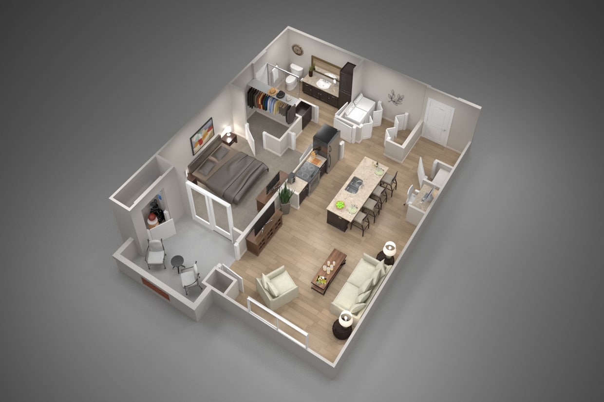 San_Milan_1D.jpg - 1 BED/1 BATH (239-1d)