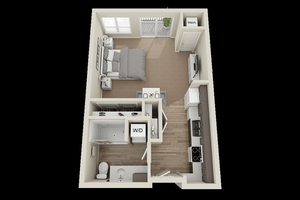 459 sq.ft. - 0x1 - A0