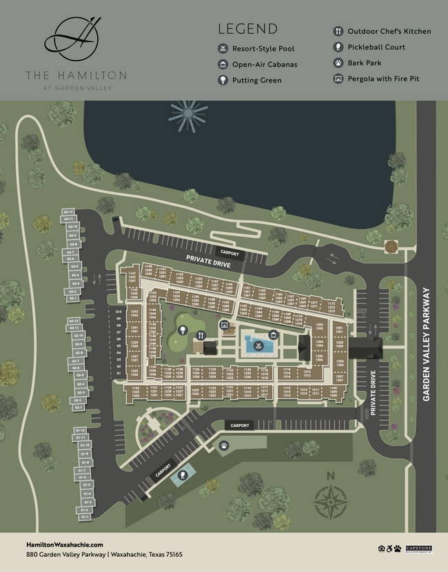 Hamilton at Garden Valley Apartments Waxahachie, Texas 62 units