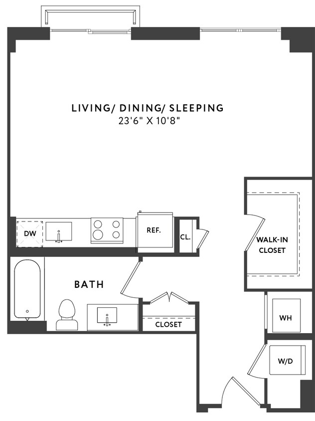 Floor Plan - Studio E07
