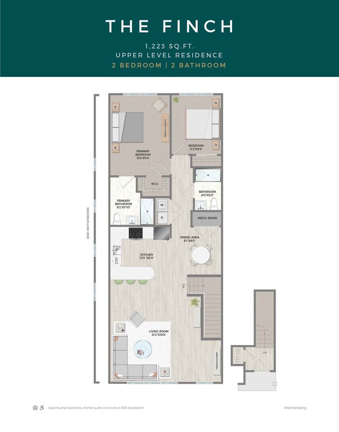 Floor Plan - Finch