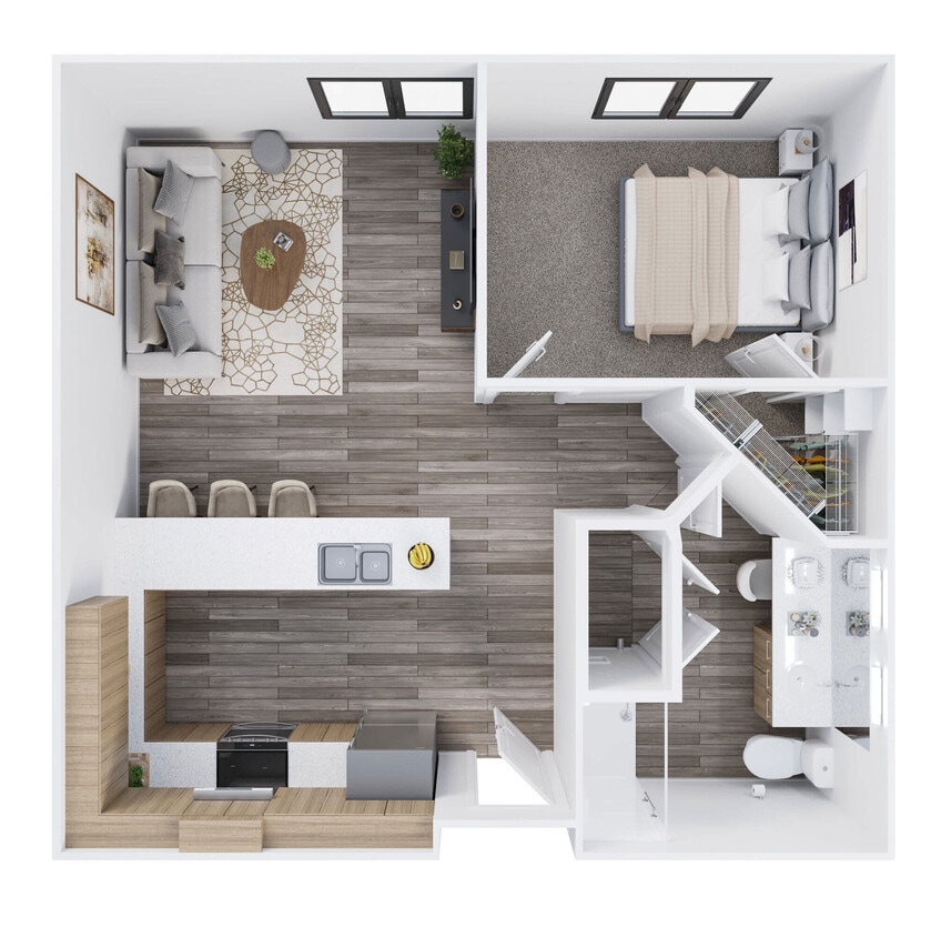 Floor Plan - 1E