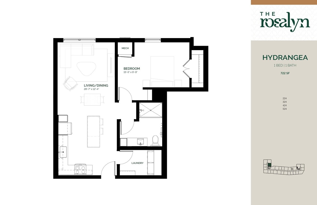 Floor Plan - Hydrangea