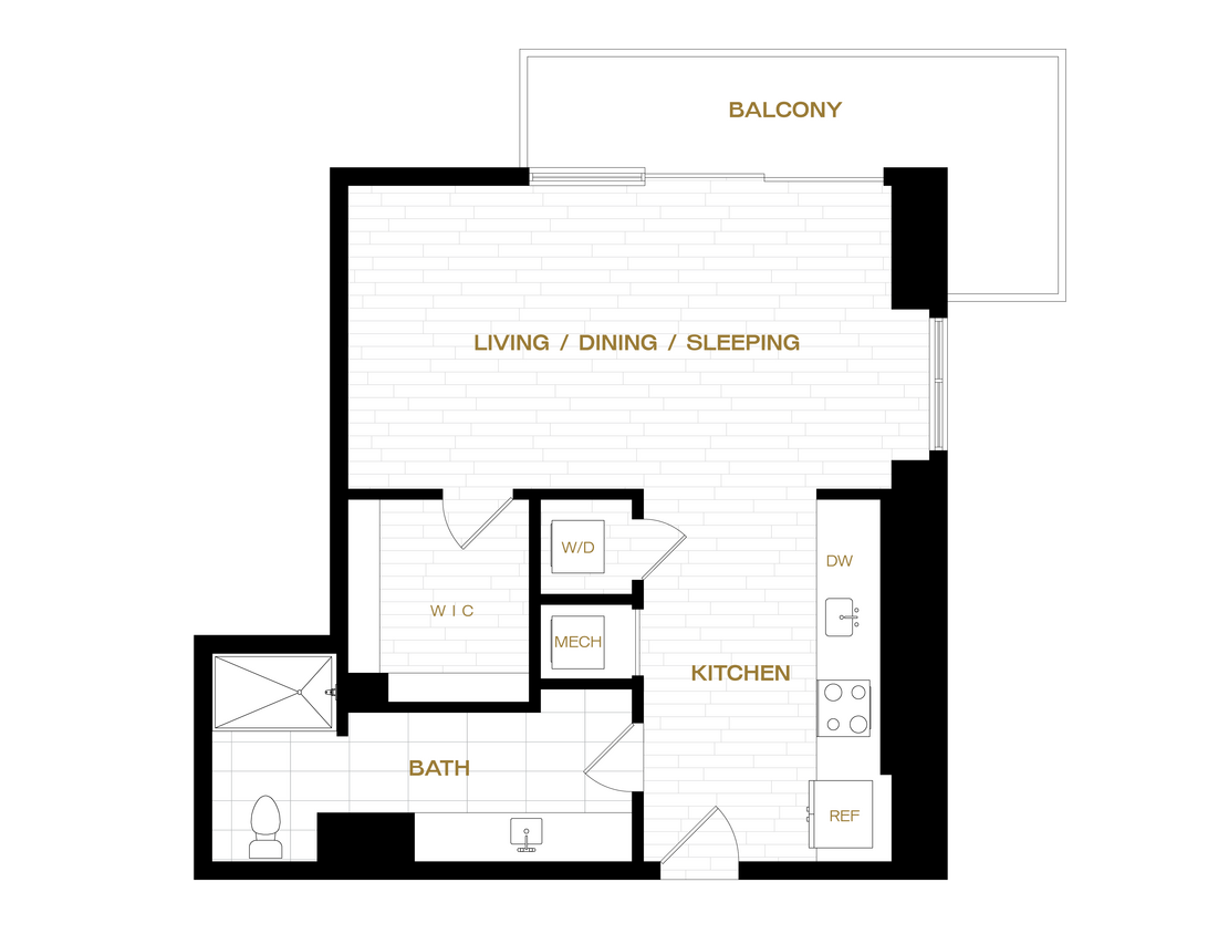 Floor Plan - Studio-S2
