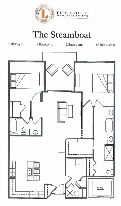 The Steamboat - Fully ADA 2BR/2BA + Garage