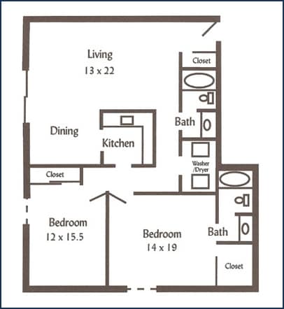 2BR/BA - B2