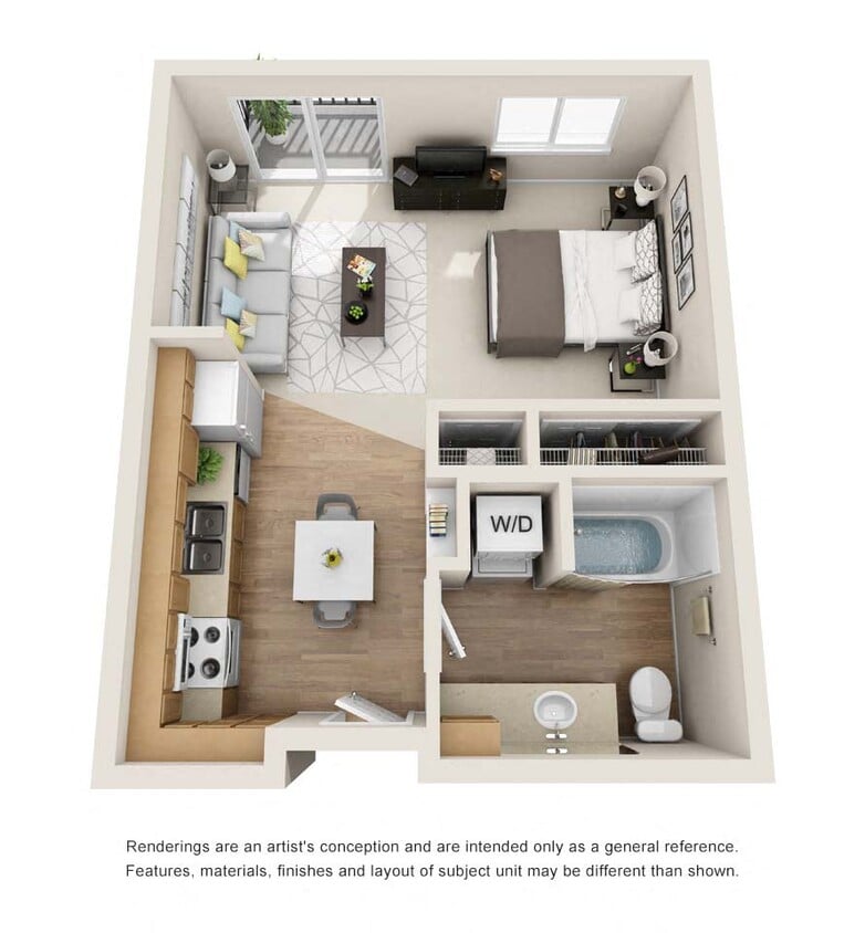 Floor Plan - 0x1 - A