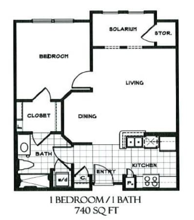 1BR/1BA - Affordable