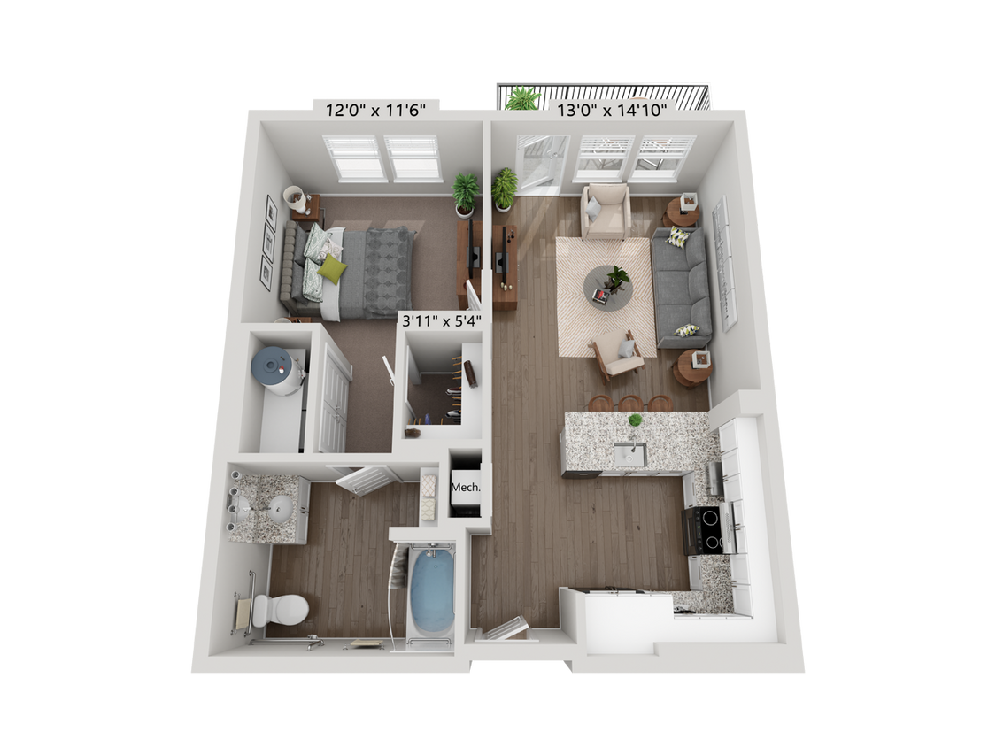 Floor Plan - A3 - Topaz
