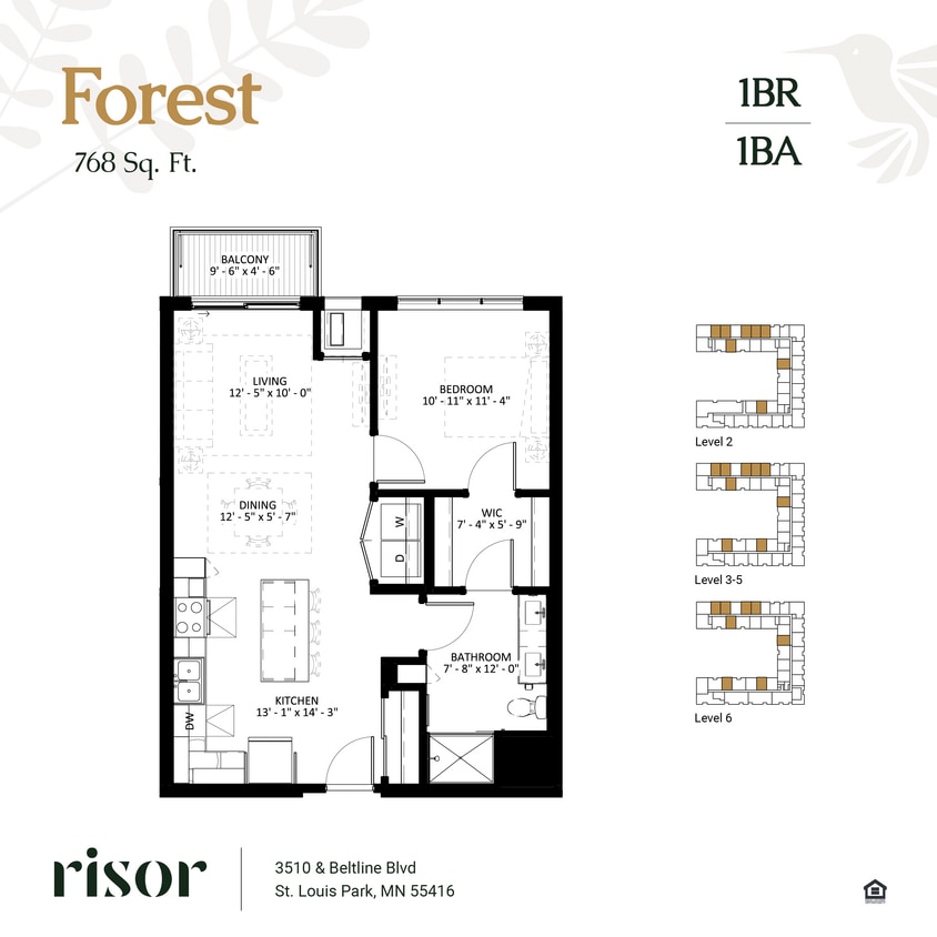 Floor Plan - Forest