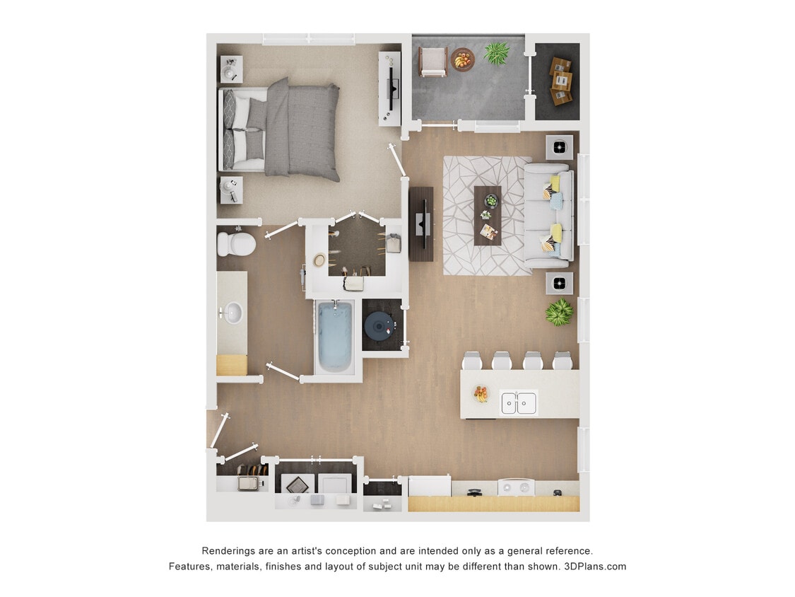 Floor Plan - A1 HC H&V-60%