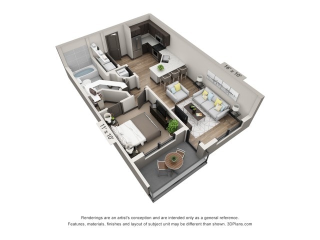 Floor Plan - Travis (Affordable)