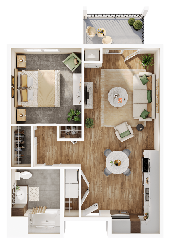 Floor Plan - The Harriet