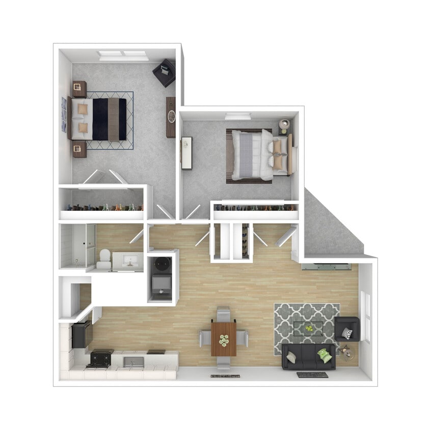Floor Plan - 2 Bedroom