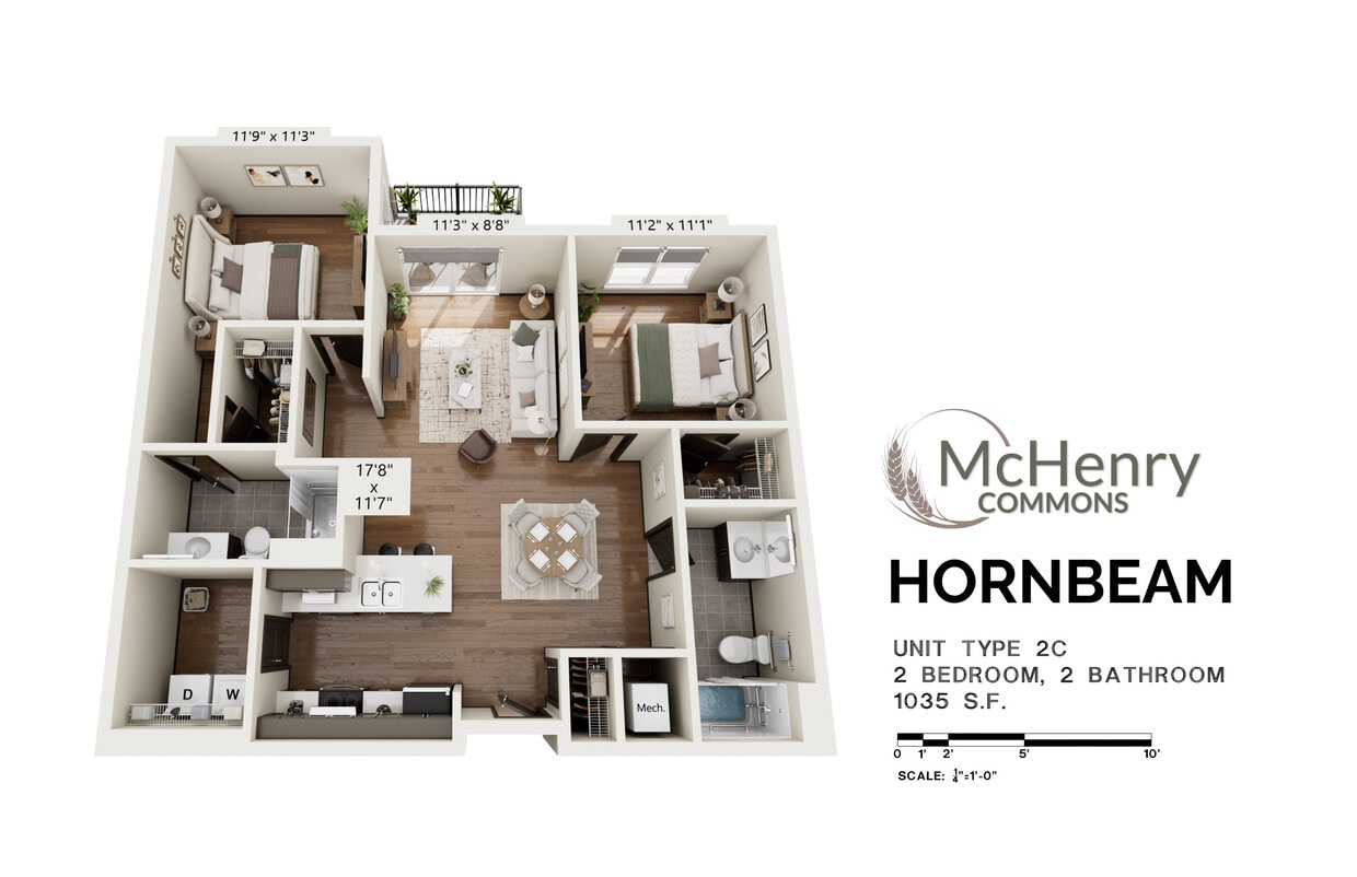 Floor Plan - Hornbeam