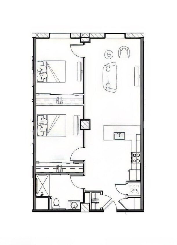 Floor Plan - 2a1t