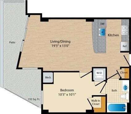 Floor Plan - Style B55