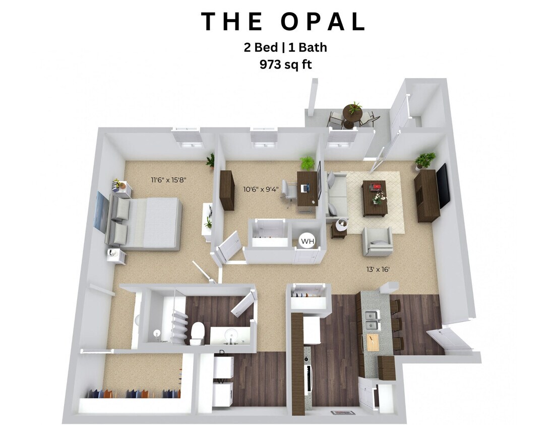 Floor Plan - The Opal