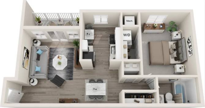 Floor Plan - The Astaire