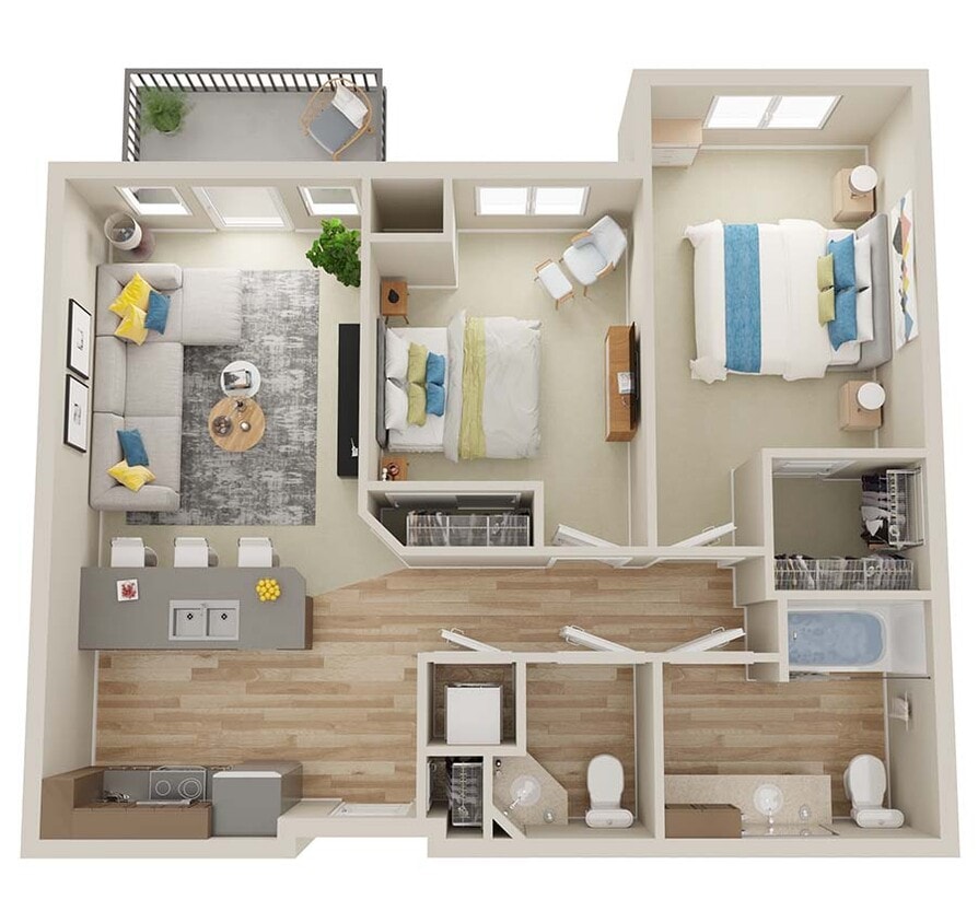 Floor Plan - 2x1.5 - C3