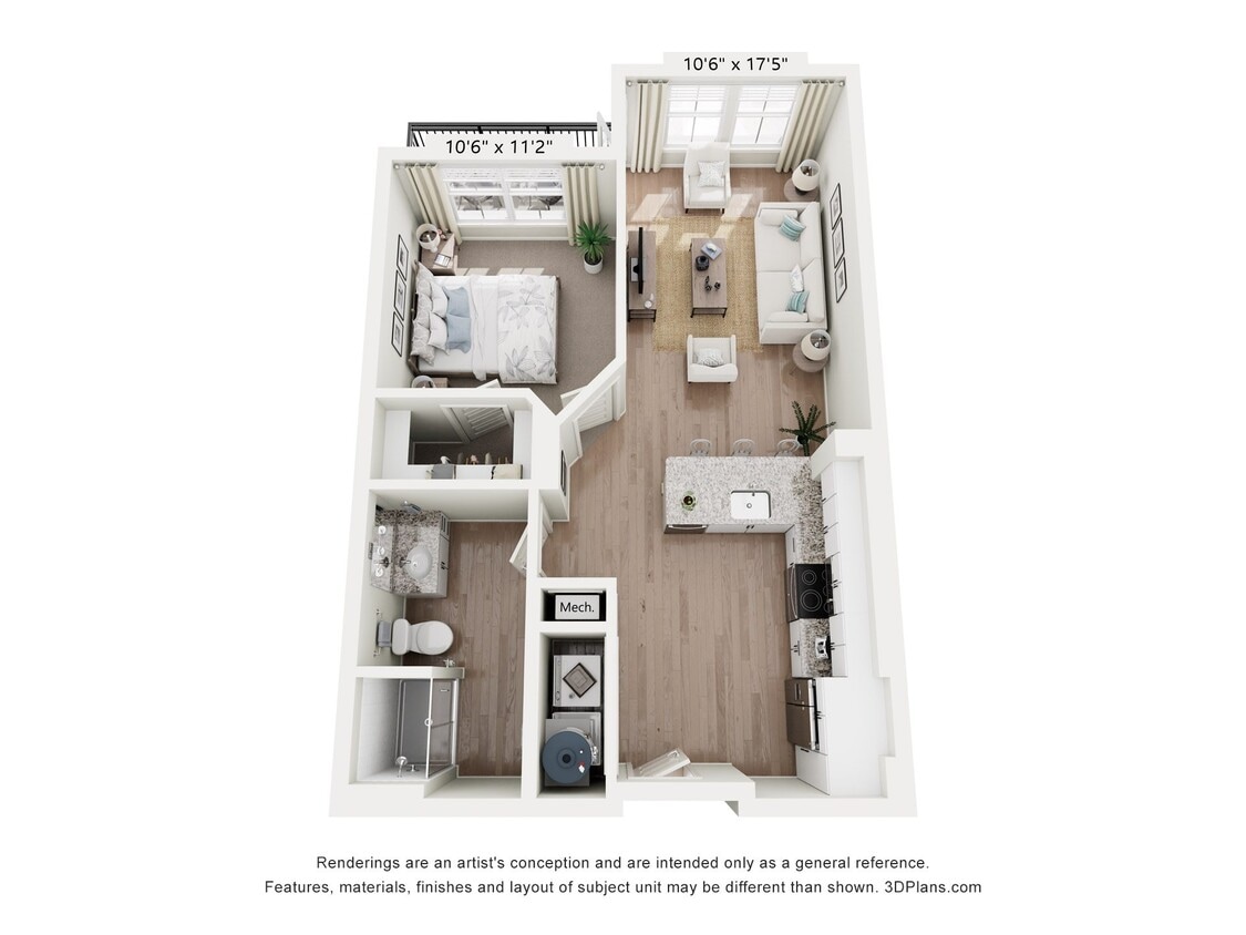 Floor Plan - A1 - Indigo