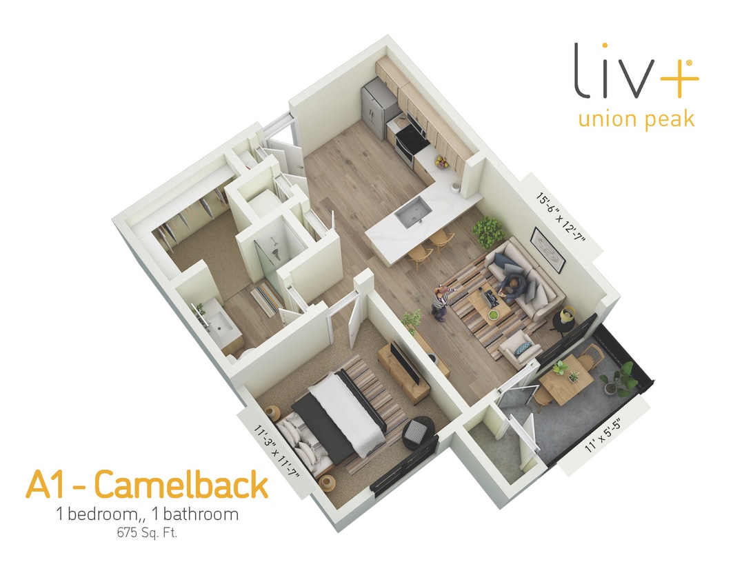 Camelback Floor plan - Camelback