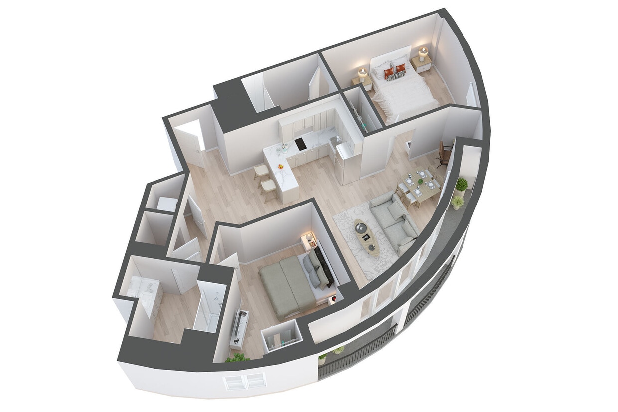 Floor Plan - Suite 28