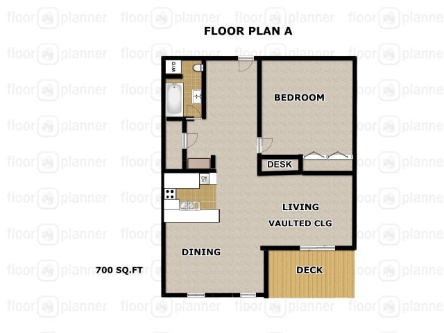 Maple - 1 Bedroom 1 Bath 808