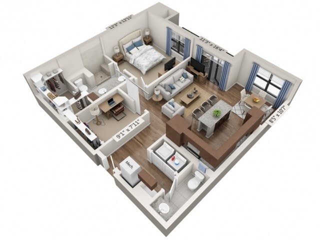 Floor Plan - Vibrato
