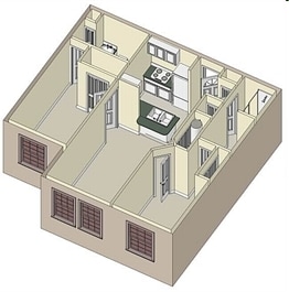 Two Bedroom - Two Bedroom