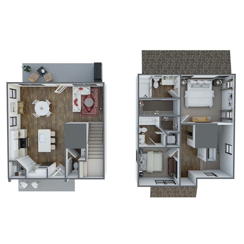 Floor Plan - The Carriage House