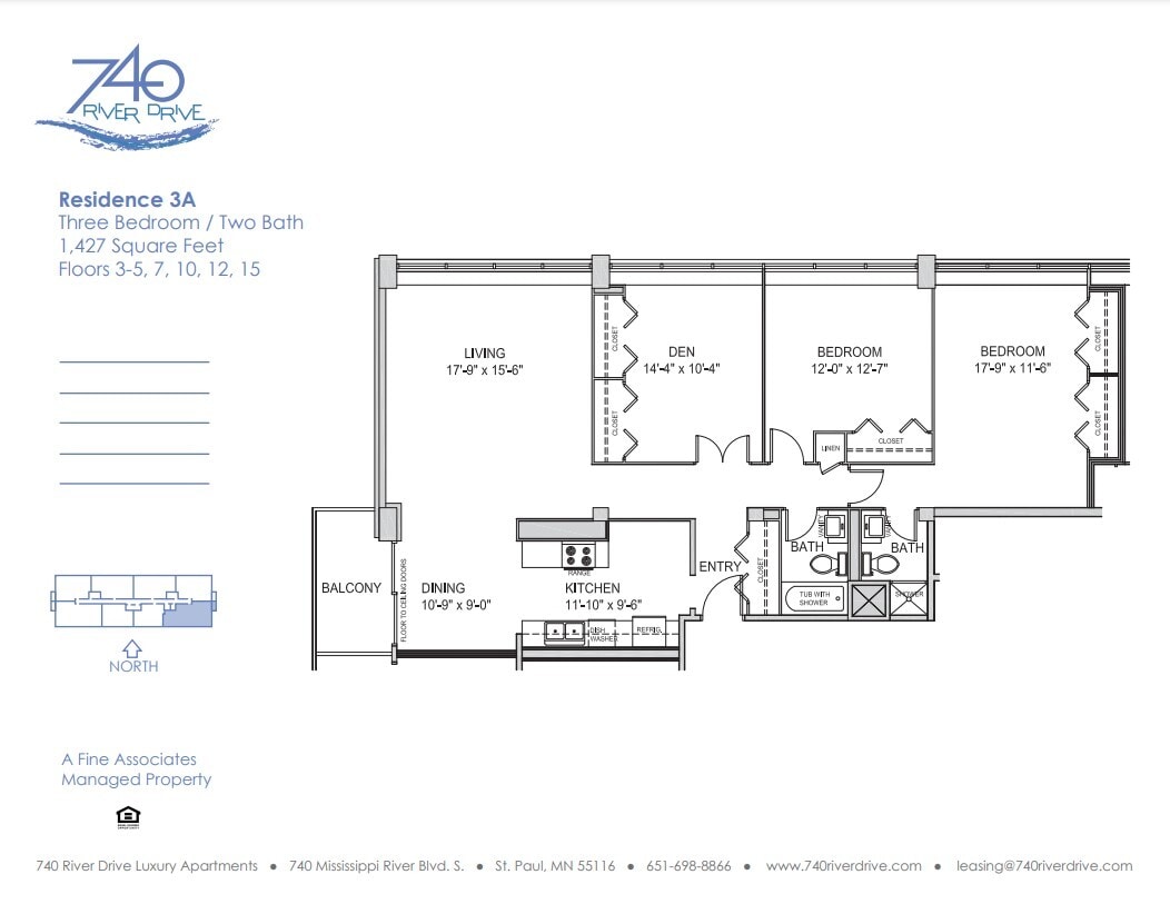 Floor Plan - 3A