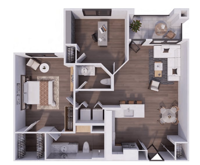 Floor Plan - A2 Cottage With Den