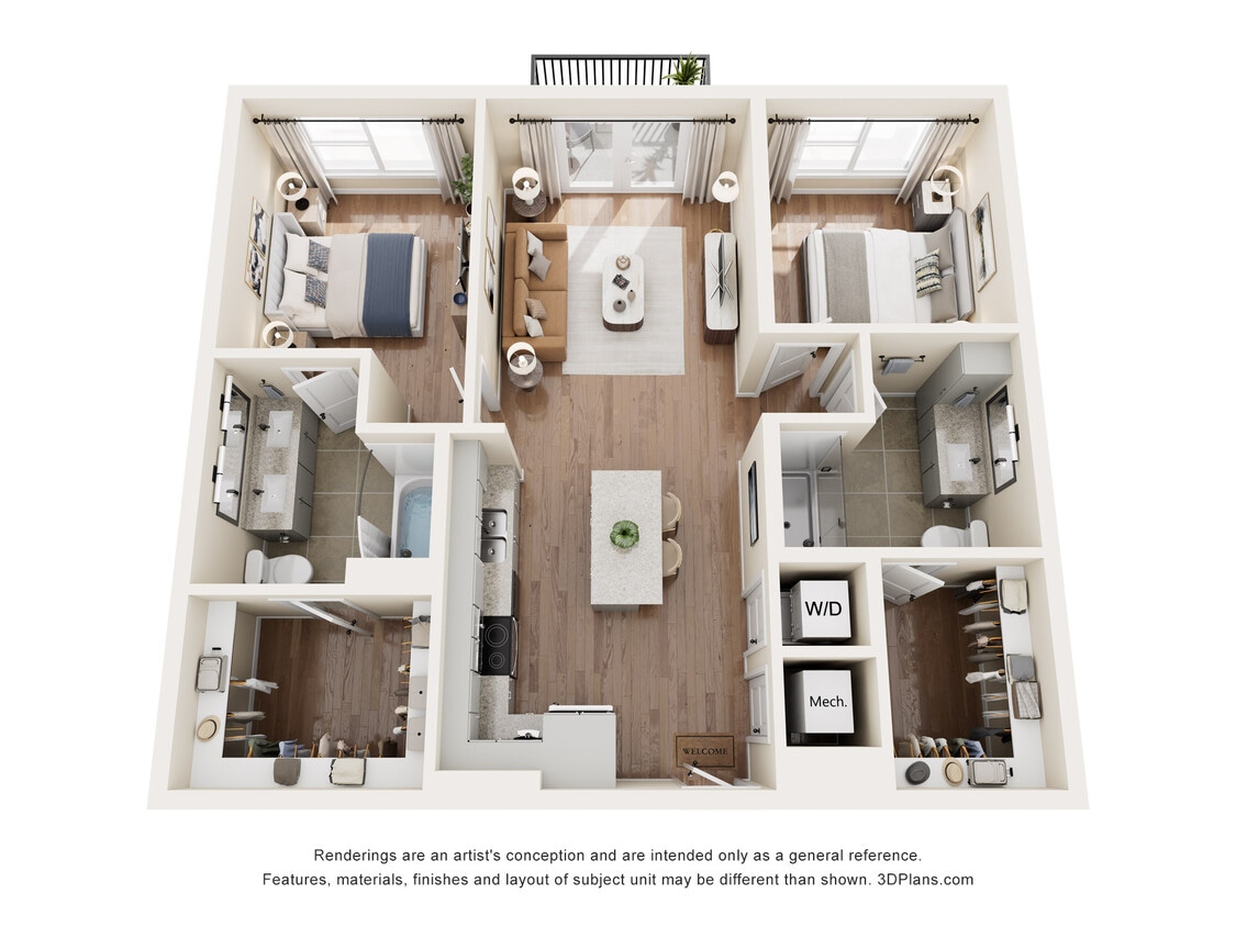 Floor Plan - B1 60%