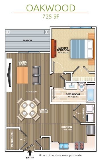 Floor Plan - OAKWOOD