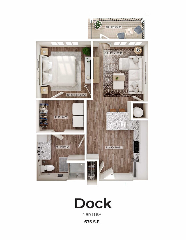 Floor Plan - Dock